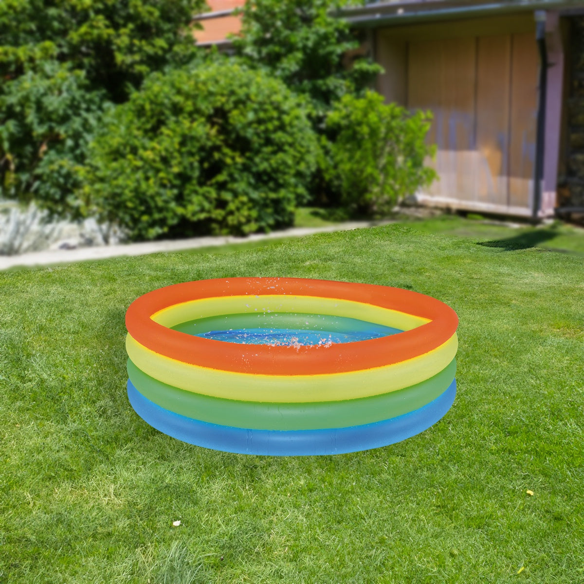 Inflatable Swimming Pool for Children - 59 - Multi-Color