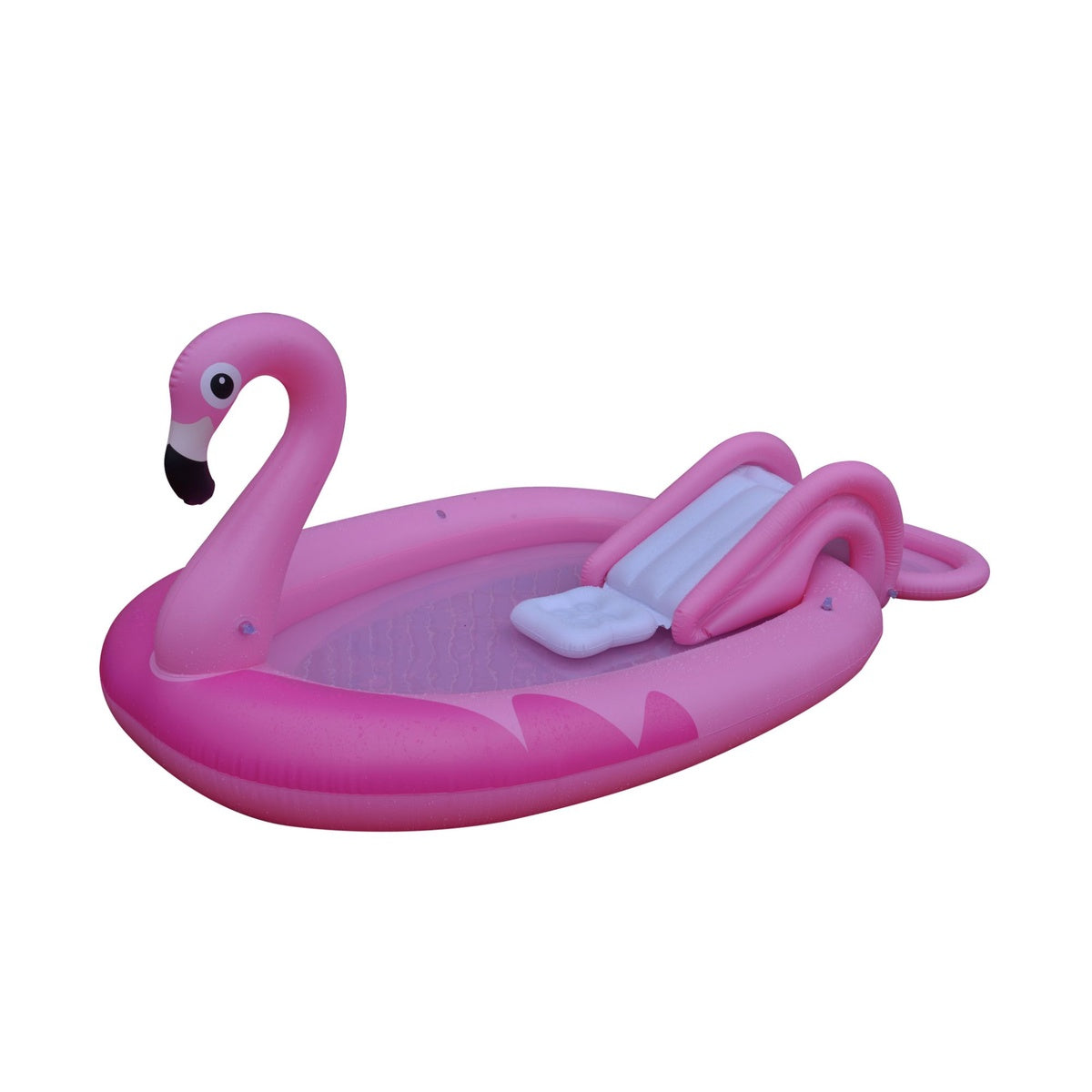 83 Inflatable Pink Flamingo Kiddie Pool With Sprayer