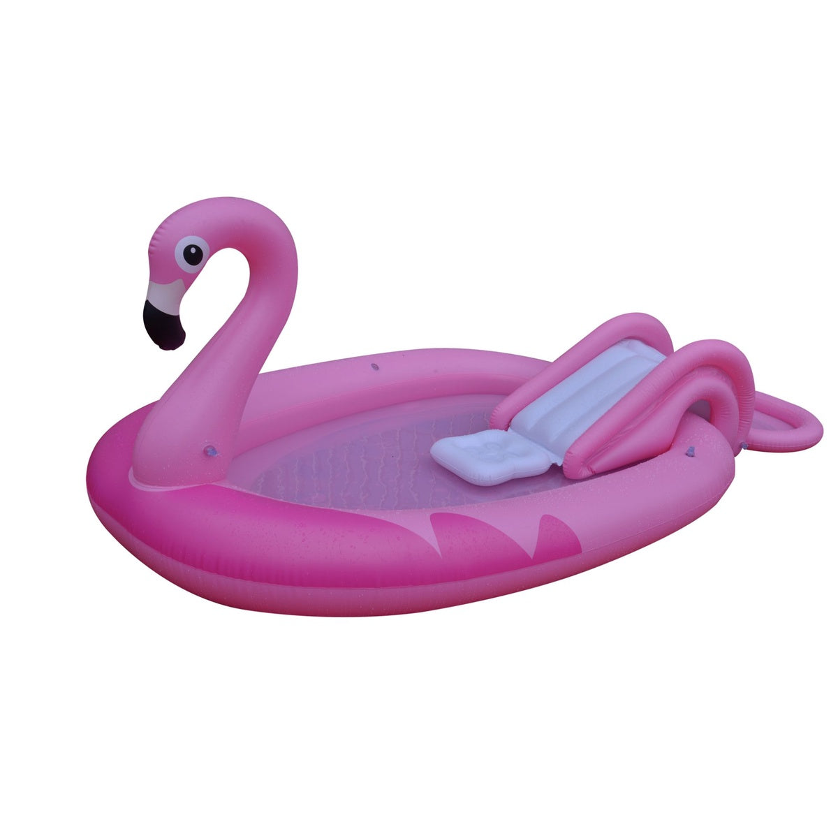 83 Inflatable Pink Flamingo Kiddie Pool With Sprayer