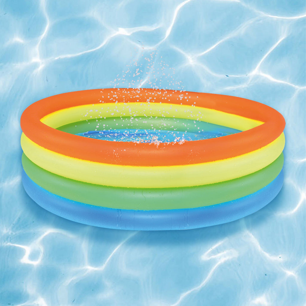 Inflatable Swimming Pool for Children - 59 - Multi-Color